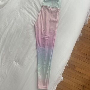 Victoria's Secret Pink and Mint Leggings
